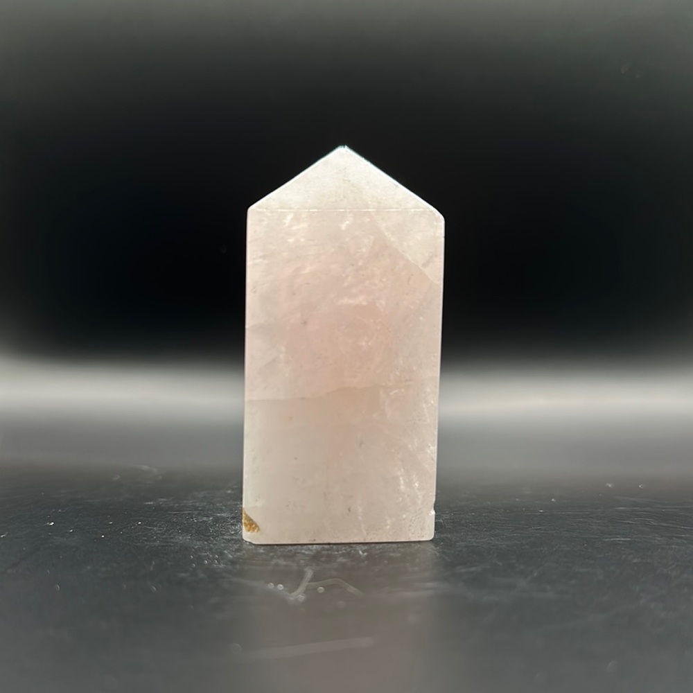 Rose Quartz Crystal Tower